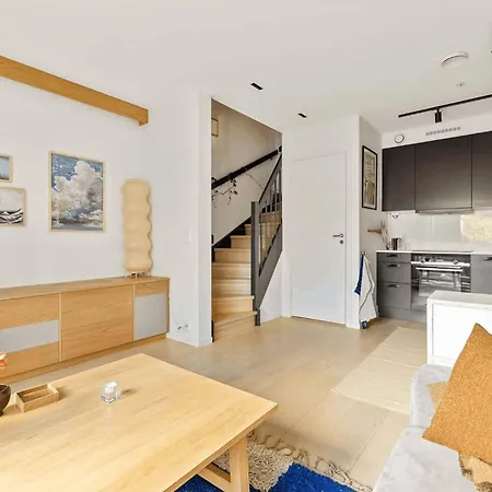 Unikt Townhouse Med Takterrasse Pa Gruenerlokka