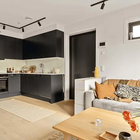 度假居 Unikt Townhouse Med Takterrasse Pa Gruenerlokka *