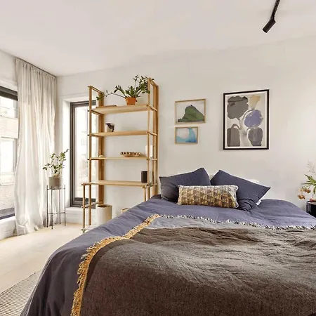 度假居 Unikt Townhouse Med Takterrasse Pa Gruenerlokka *