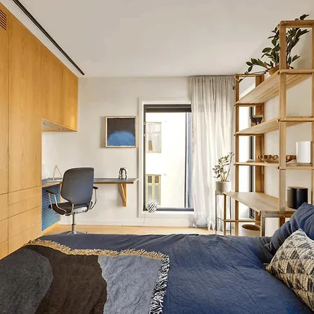 Unikt Townhouse Med Takterrasse Pa Gruenerlokka Vakantiehuis
